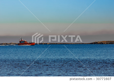 Red pilot ship Red pilot ship 30771607