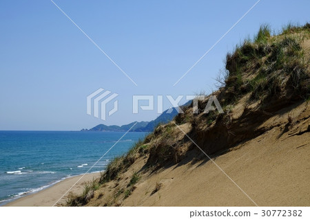 Scenery of Tottori sand dune Scenery of Tottori sand dune 30772382