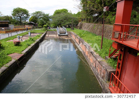 Lake Biwa canal 30772457