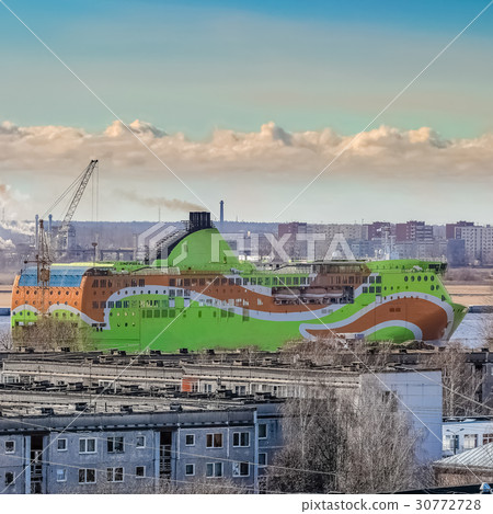 Green cruise liner Green cruise liner 30772728