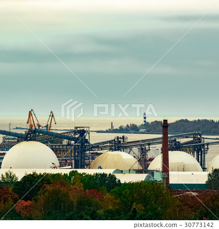 Fuel terminal in Riga Fuel terminal in Riga 30773142