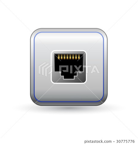Network socket icon - Stock Illustration [30775776] - PIXTA