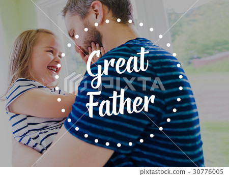 Hipster father holding little daughter. Fathers Hipster father holding little daughter. Fathers 30776005