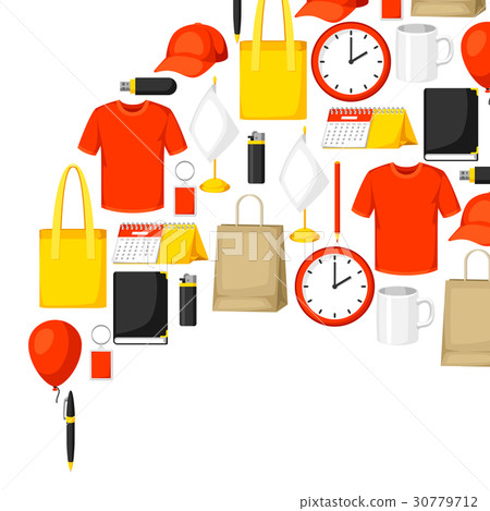 Advertising background with promotional gifts and Advertising background with promotional gifts and 30779712