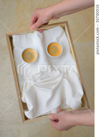 Espresso coffee smiley face 30780916