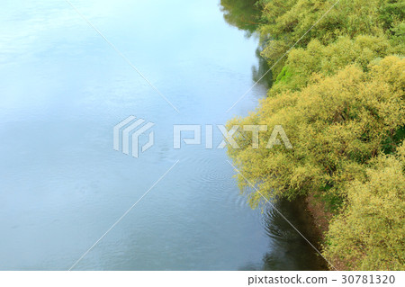 Dnister river and boat 30781320