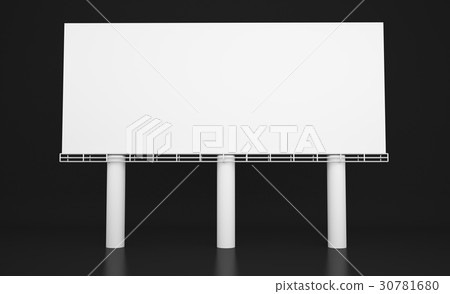 blank billboard 30781680