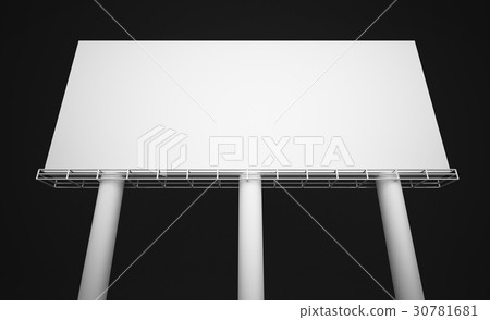 blank billboard blank billboard 30781681