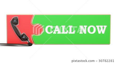 call now concept, 3D rendering call now concept, 3D rendering 30782281