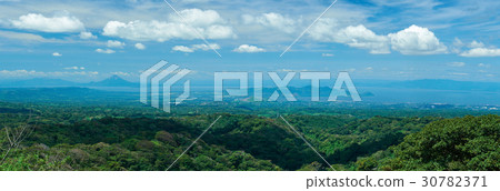 Panorama of managua city Panorama of managua city 30782371
