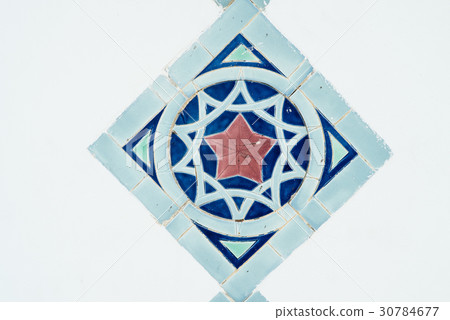 Patterns of tile star 30784677
