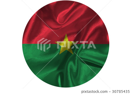 Burkina Faso national flag 3D illustration symbol 30785435