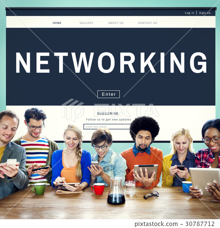 Web Design Connection Website Internet Word 30787712