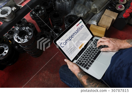 Car Insurance Benefits Compensation Concept 30787815