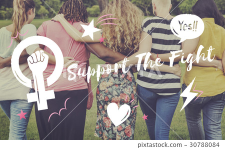 Support the fight gender feminism graphic Support the fight gender feminism graphic 30788084