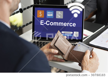 Online Purchasing Payment E-commerce Banking Online Purchasing Payment E-commerce Banking 30788183