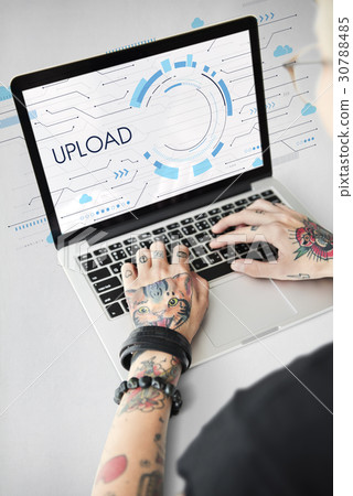 Data Backup Online Connection Data Backup Online Connection 30788485