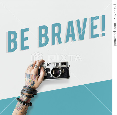 Brave overlay word young people 30788591