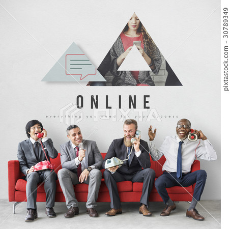 The Media Online Sharing Concept The Media Online Sharing Concept 30789349