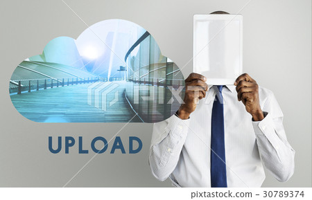 Upload Data Backup Connection Cloud Upload Data Backup Connection Cloud 30789374