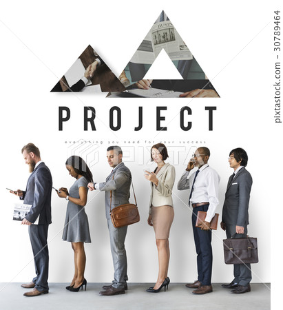 Triangle shaped abstract design business concept Triangle shaped abstract design business concept 30789464