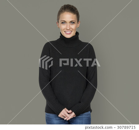 Woman Smiling Happiness Portrait Concept 30789715