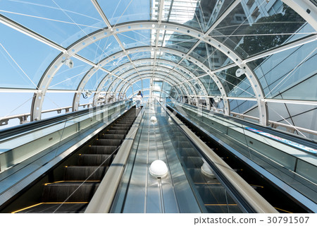 View of the spectacular escalator in Japan 30791507