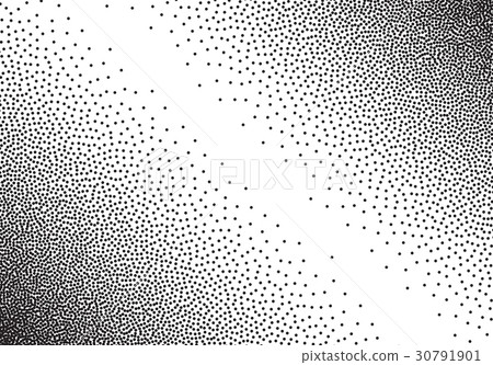 Dotwork gradient background, black and white Dotwork gradient background, black and white 30791901