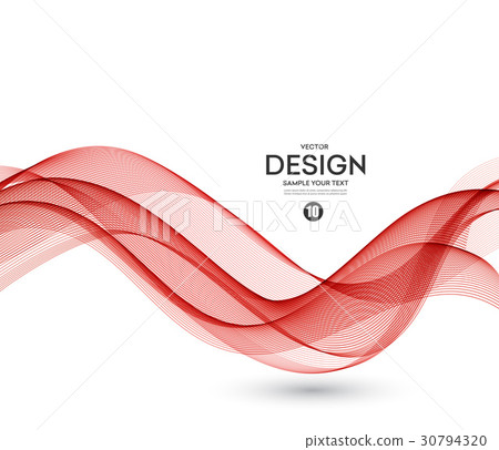 Abstract vector background, red wavy Abstract vector background, red wavy 30794320