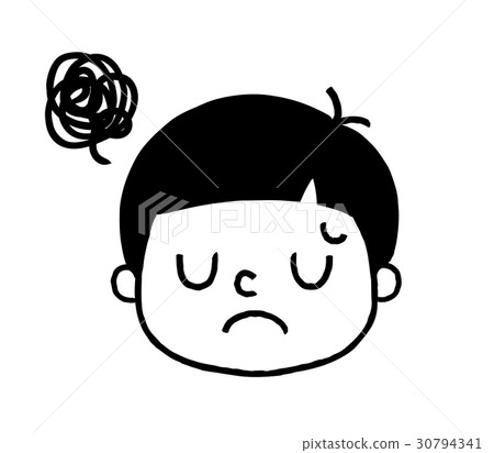 Boys' facial expressions: disappointing, suffering Boys' facial expressions: disappointing, suffering 30794341