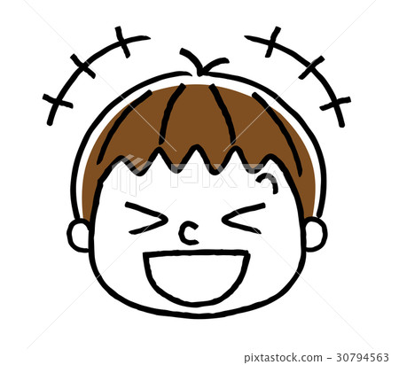Boy's expression: laugh 30794563