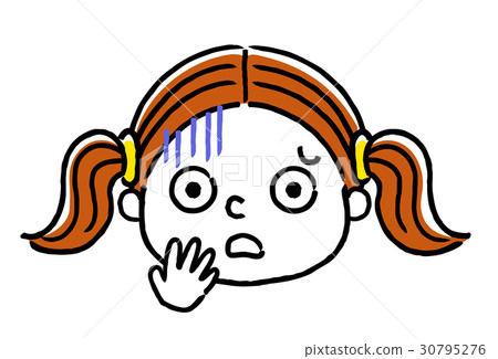 Girls' facial expressions: Awesome, fear Girls' facial expressions: Awesome, fear 30795276