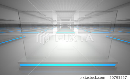 Empty clear display box Empty clear display box 30795337
