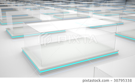 Empty clear display box 30795338