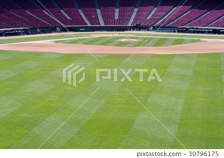 Full view of the ground from the Mazda Stadium Concourse, home of Carp 30796175