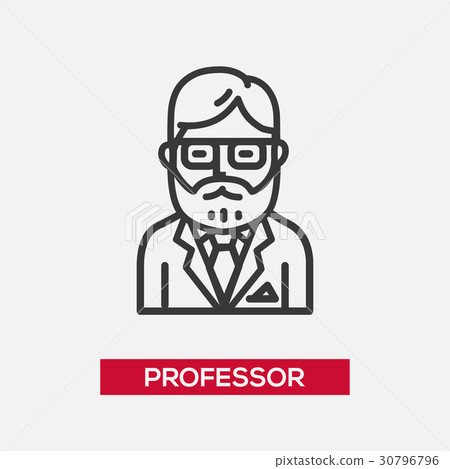 Professor - single icon 30796796