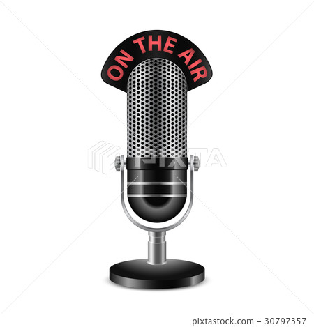 Microphone vector illustration 30797357