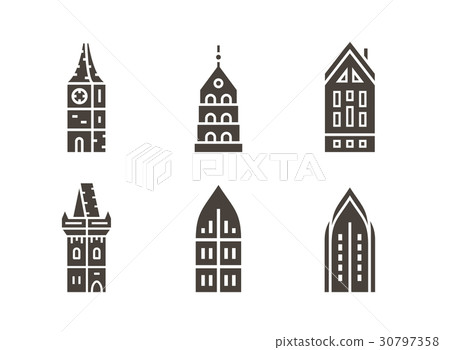 City buildings vector illustration City buildings vector illustration 30797358