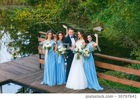 Groomsmen and bridesmaids Groomsmen and bridesmaids 30797641