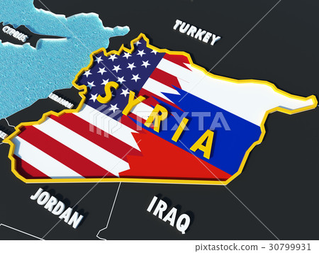 USA and Russia conflict over situation in Syria  30799931