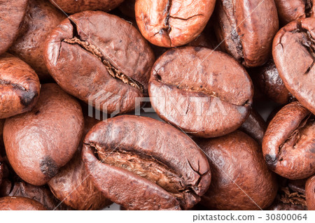great coffee beans close-up as background great coffee beans close-up as background 30800064
