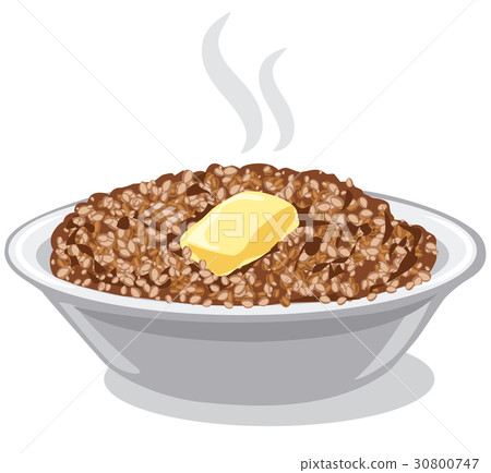 boiled buckwheat porridge 30800747