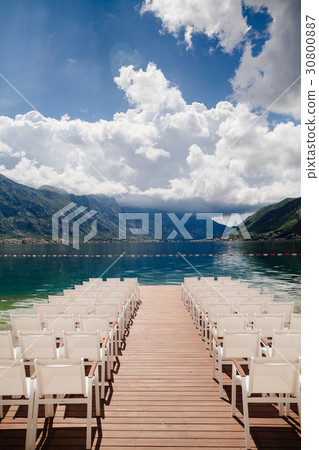 wedding chairs with flowers decoration wedding chairs with flowers decoration 30800887