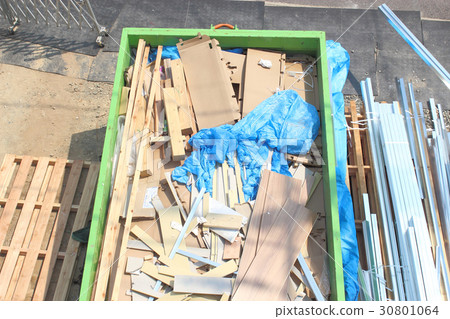 Residential construction garbage Residential construction garbage 30801064
