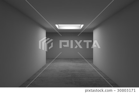 3d empty room interior background 30803171