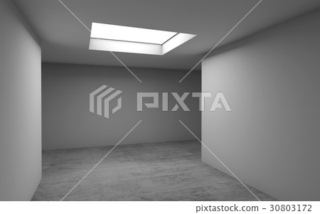 3 d empty room interior background 30803172