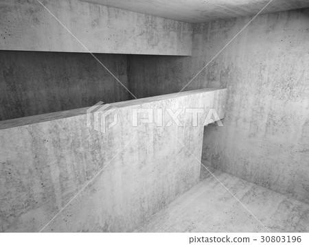 Abstract empty white concrete room interior 3 d Abstract empty white concrete room interior 3 d 30803196