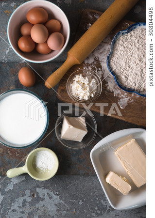 Recipe for the Georgian Khachapuri dish free space Recipe for the Georgian Khachapuri dish free space 30804498