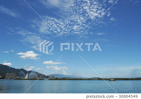 從大塚碼頭（琵琶湖）看到的密歇根巡航風景 30804549