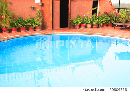 Nice Empty Water Pool 30804718
